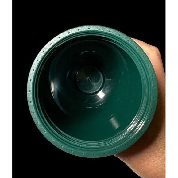Starbucks 2022 Winter Dark Green Matte Studded Cold Cup 24oz Venti No Straw - Picture 2 of 6